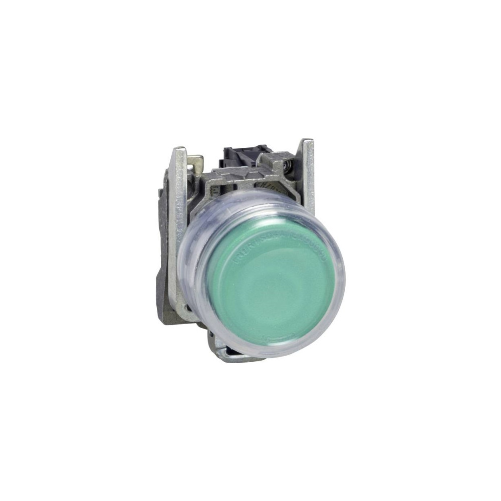 Produktbild för Schneider Electric XB4, Knapp, Grön, Not compatible with leg...
