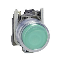 Produktbild för Schneider Electric XB4, Knapp, Grön, Not compatible with leg...