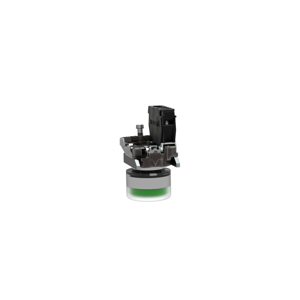 Produktbild för Schneider Electric XB4, Knapp, Grön, Not compatible with leg...