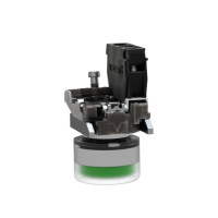 Produktbild för Schneider Electric XB4, Knapp, Grön, Not compatible with leg...