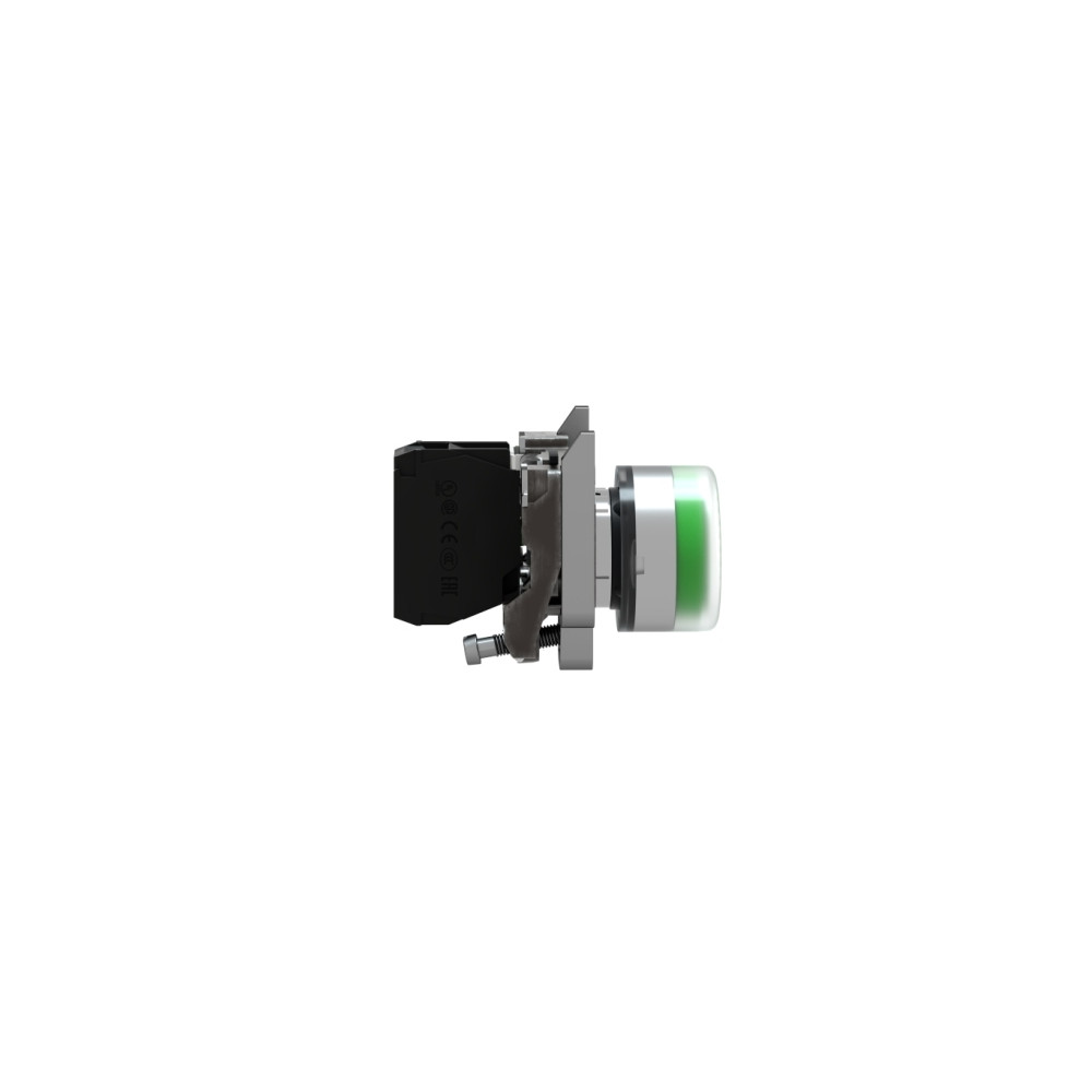 Produktbild för Schneider Electric XB4, Knapp, Grön, Not compatible with leg...
