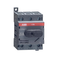 Produktbild för ABB OT80F3, 3P, Ledningsført, Sort, IEC 60947-3 / UL 508 / C...