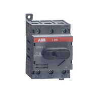 Produktbild för ABB OT80F3, 3P, Ledningsført, Sort, IEC 60947-3 / UL 508 / C...