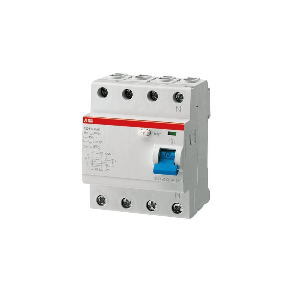 Produktbild för ABB F204 A-63/0,3, Typ A, 230