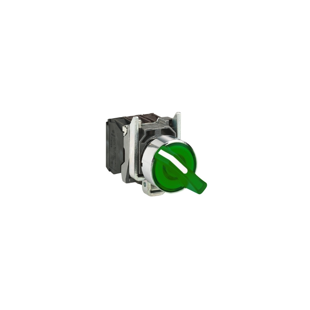 Produktbild för Schneider Electric XB4, Grön, IP66, IK06, 30 mm, 68 mm, 47 m...