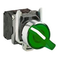 Produktbild för Schneider Electric XB4, Grön, IP66, IK06, 30 mm, 68 mm, 47 m...