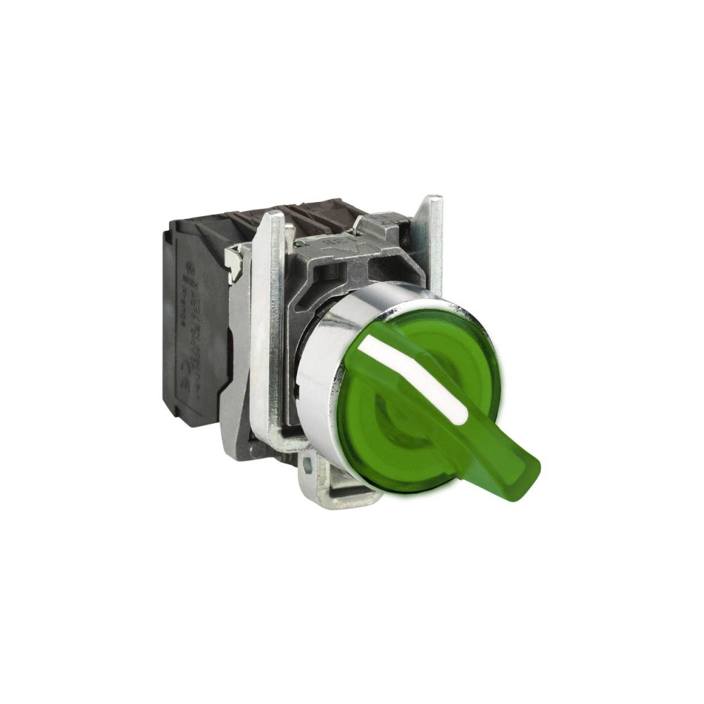 Produktbild för Schneider Electric XB4, Grön, IP66, IK06, 30 mm, 68 mm, 47 m...
