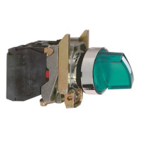Produktbild för Schneider Electric XB4, Grön, IP66, IK06, 30 mm, 68 mm, 47 m...