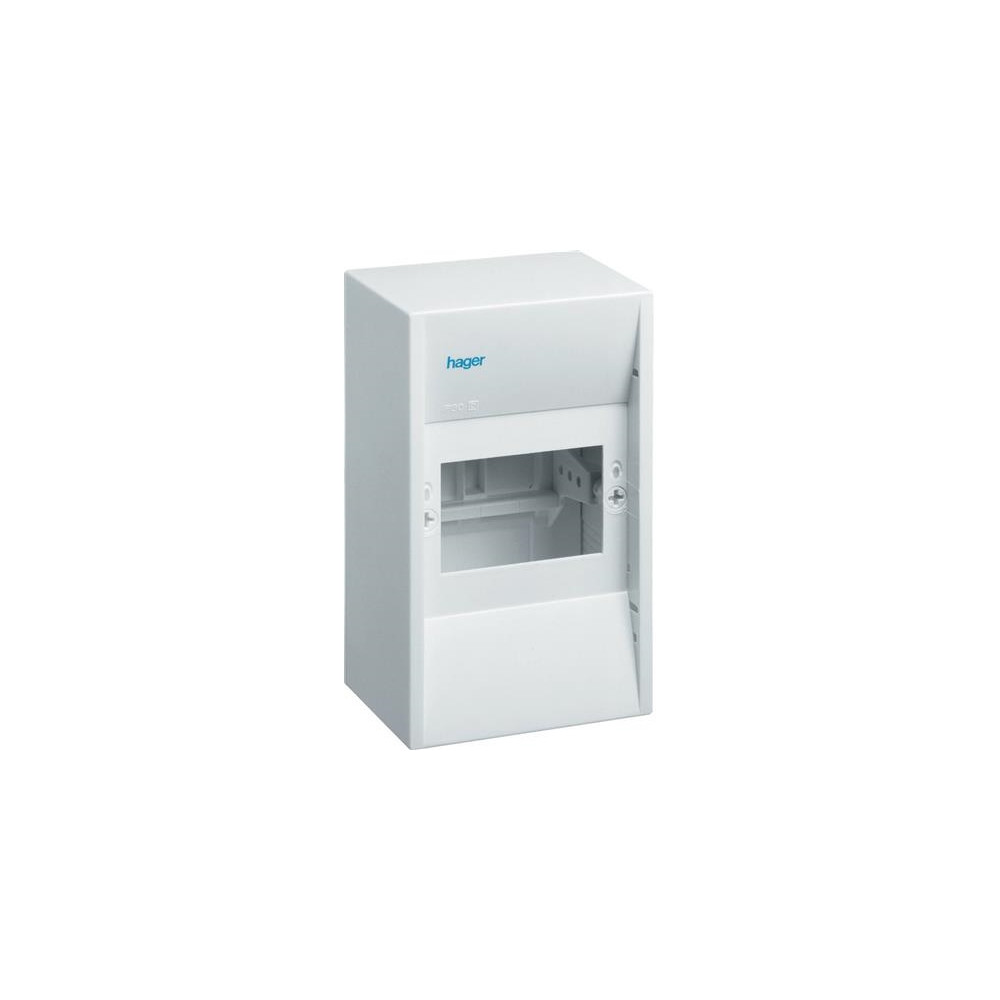 Produktbild för HAGER Mini cover GD104E 4 modulermed PE-klämmorHögstaBxD: 18...