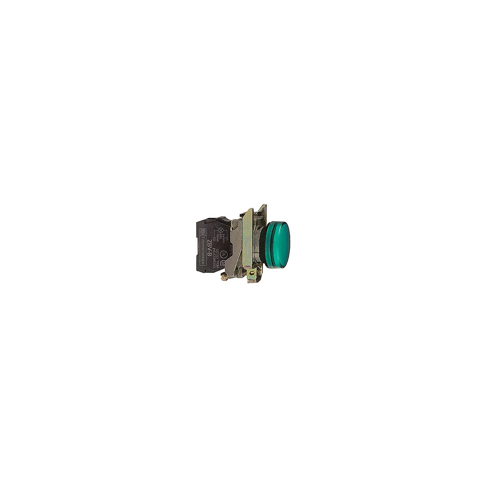 Produktbild för Schneider Electric XB4BVM3, Grön, IP66, CSA, 230-240 V, 2,2...