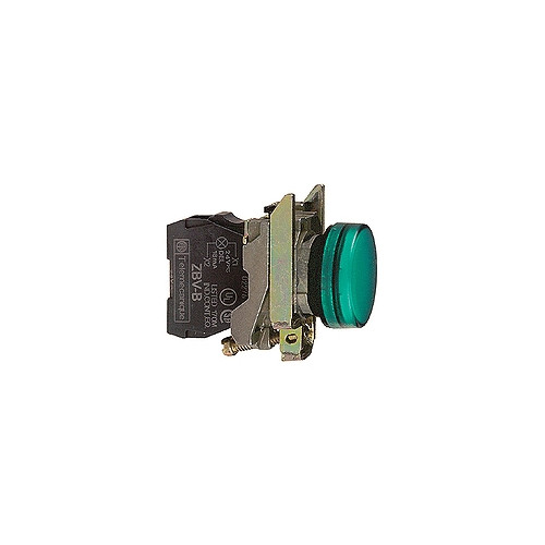 SCHNEIDER ELECTRIC Schneider Electric XB4BVM3, Grön, IP66, CSA, 230-240 V, 2,2...