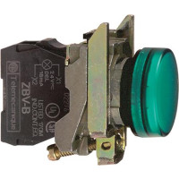 Produktbild för Schneider Electric XB4BVM3, Grön, IP66, CSA, 230-240 V, 2,2...