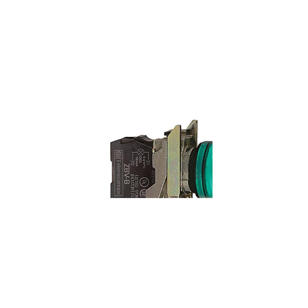Produktbild för Schneider Electric XB4BVM3, Grön, IP66, CSA, 230-240 V, 2,2...