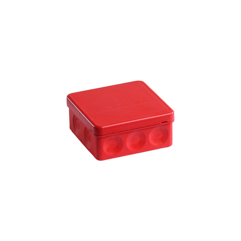 Produktbild för ABB Kopplingsbox AP9 2.5 med 10 membran hxbxd: 39x85x85 mm I...