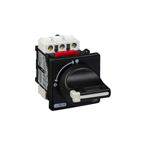 SCHNEIDER ELECTRIC Schneider Electric VBD01, Roterande brytare, 3P, Svart, IP20...