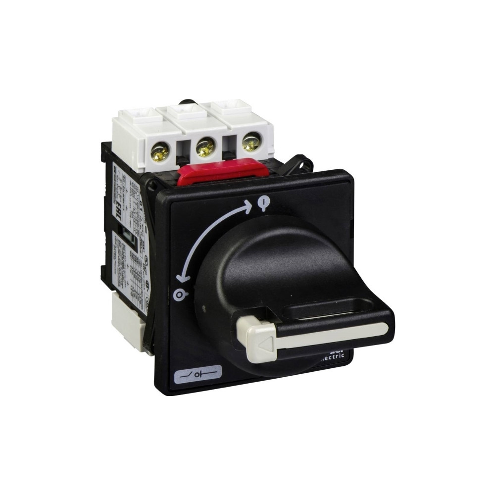 Produktbild för Schneider Electric VBD01, Roterande brytare, 3P, Svart, IP20...