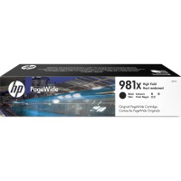 Produktbild för HP 981X - Lång livslängd - svart - original - PageWide - bläckpatron