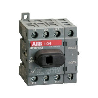 Produktbild för ABB OT25F4N2, Roterande brytare, 4P, Kabel, grafit, IP20, 0,...