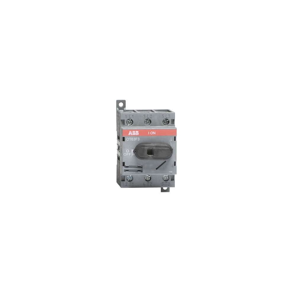 Produktbild för ABB OT63F3, Knob switch, 3P, Kabel, Grå, IP20, 1,5