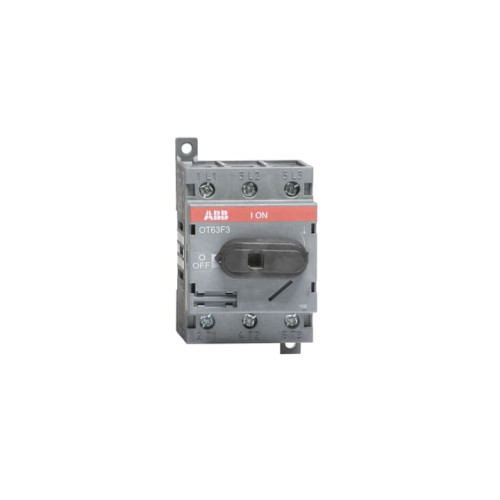ABB ABB OT63F3, Knob switch, 3P, Kabel, Grå, IP20, 1,5
