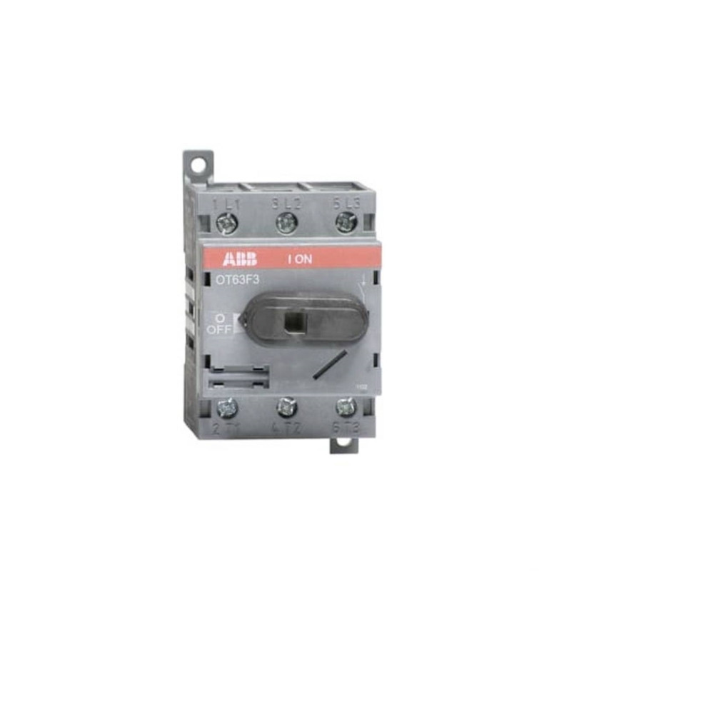 Produktbild för ABB OT63F3, Knob switch, 3P, Kabel, Grå, IP20, 1,5