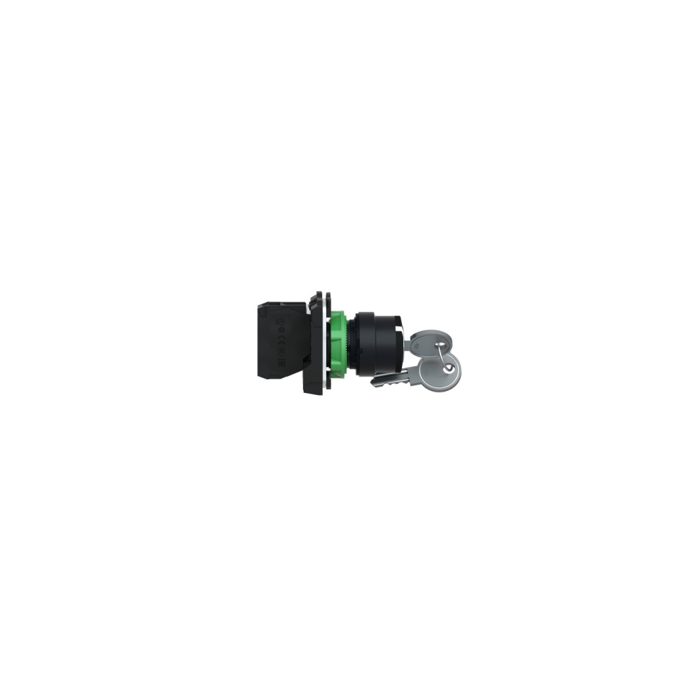 Produktbild för Schneider Electric XB5, Svart, IP66, IK06, 30 mm, 96 mm, 42...
