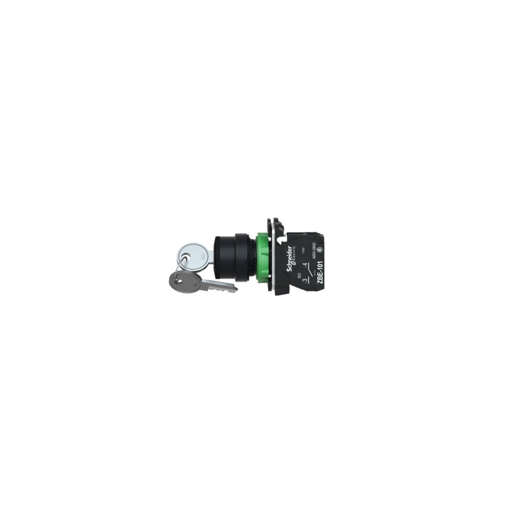 Produktbild för Schneider Electric XB5, Svart, IP66, IK06, 30 mm, 96 mm, 42...