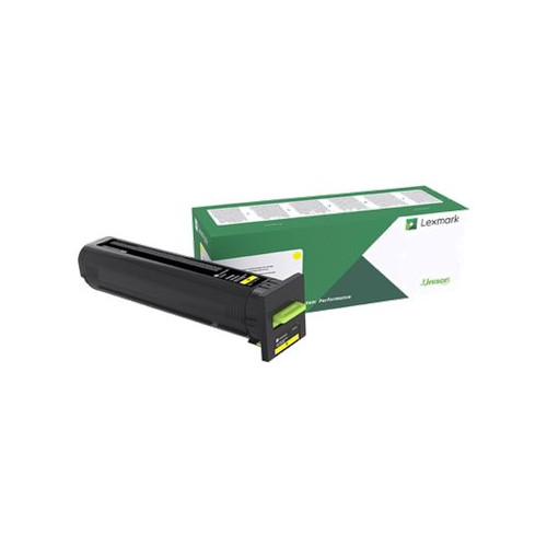LEXMARK Lexmark - gul - original - tonerkassett - LCCP, LRP