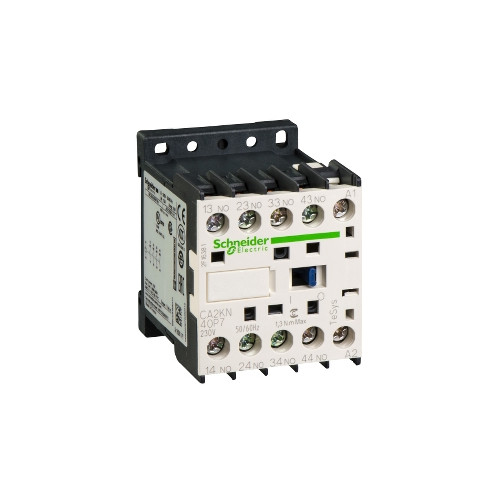 SCHNEIDER ELECTRIC Schneider Electric CA2KN40P7, Svart, Vit, 17 V, 58 x 45 x 57...