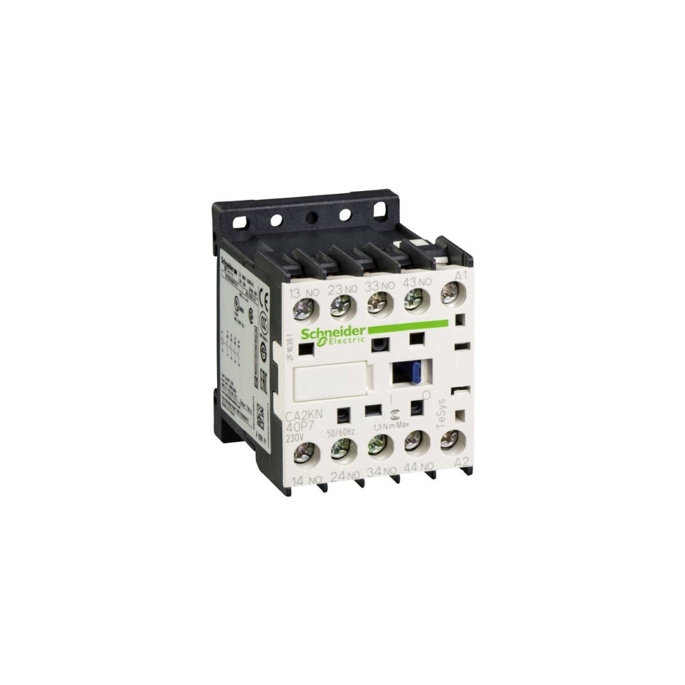 Produktbild för Schneider Electric CA2KN40P7, Svart, Vit, 17 V, 58 x 45 x 57...