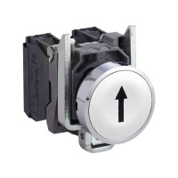 Produktbild för Schneider Electric XB4BA3341, Tryckknappsbrytare, Kabel, Zam...