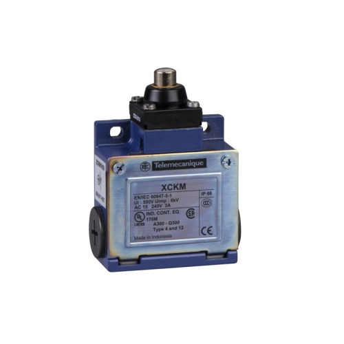 SCHNEIDER ELECTRIC Schneider Electric XCKM110H29, Kabel, Zamak, IP66, Blå, CCC...