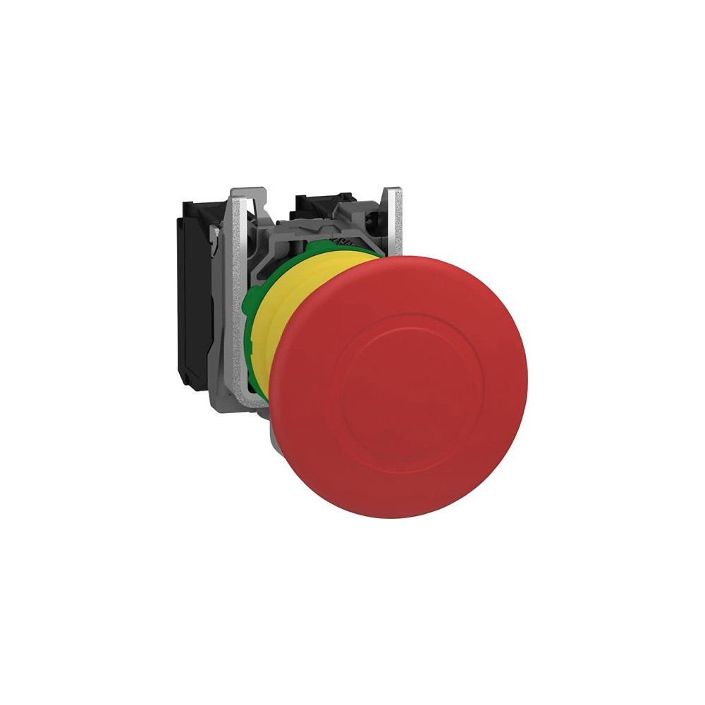 Produktbild för Schneider Electric XB5AS8444, Tryckknappsbrytare, Plast, Röd...