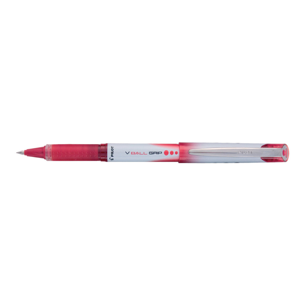Produktbild för Pilot V Ball Grip - rollerball-penna - röd