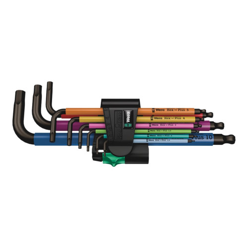 Wera Wera 950/9 Hex-Plus - L-nyckelsats - 9 delar