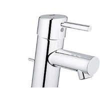 Produktbild för GROHE Concetto tvättställsarmatur med spak och 1 1/4" botten...