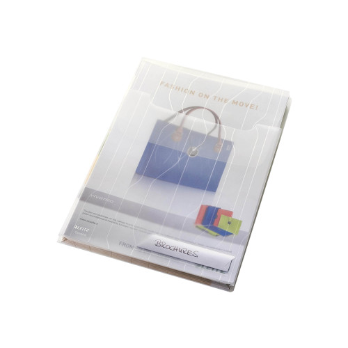 LEITZ Katalogficka leitz, expanderbar ficka, med lock, a4, 200 µm,...