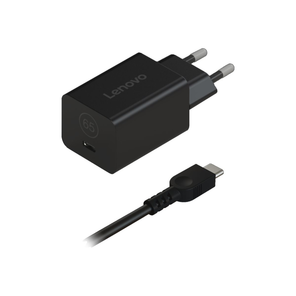 Produktbild för Lenovo Nano strömadapter - GaN - USB-C - 65 watt