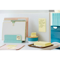 Produktbild för Post-it Super Sticky Notes Canary Yellow, 76 mm x 127 mm, pa...