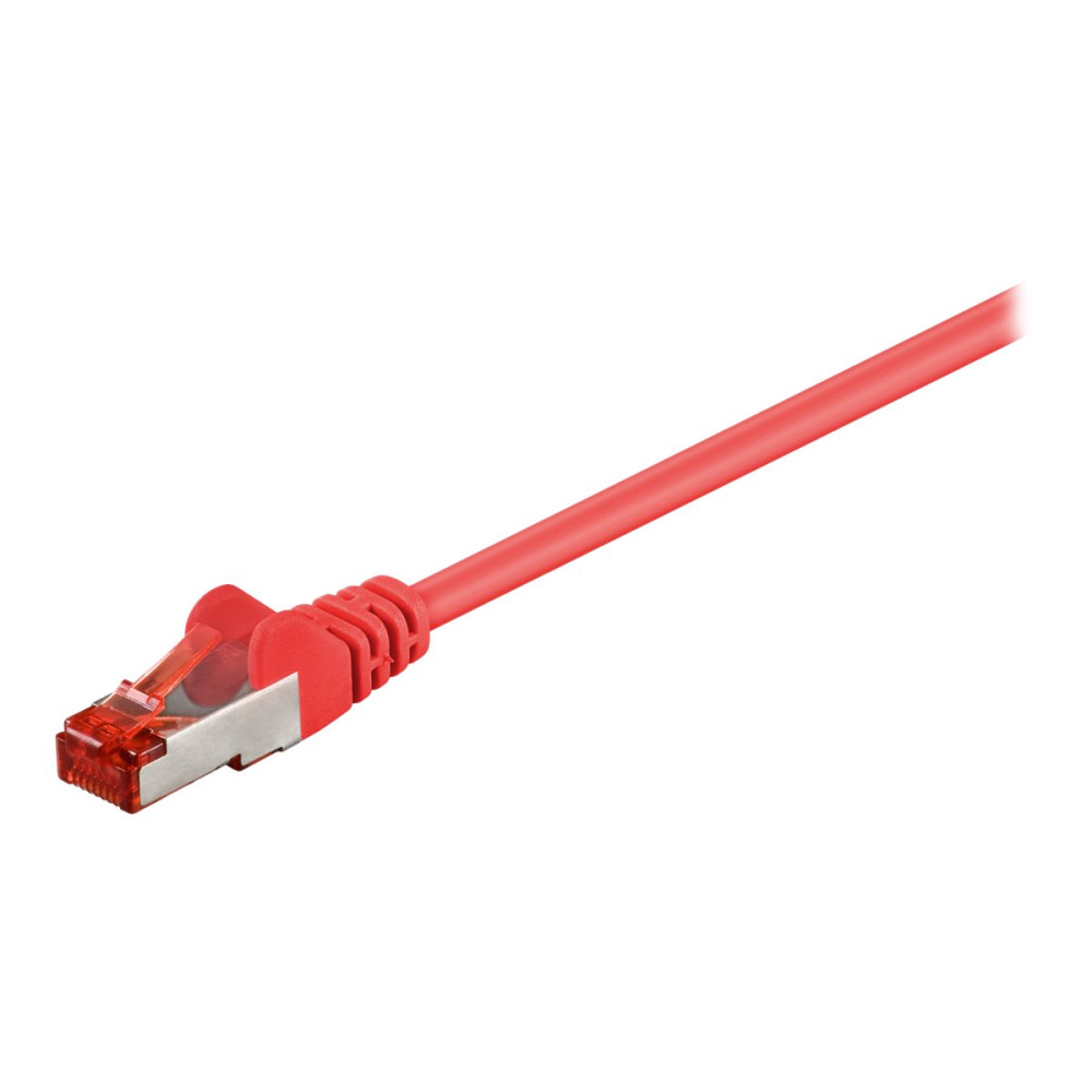 Produktbild för goobay patch-kabel - 3 m - röd