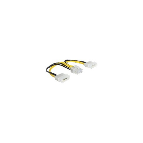 DeLOCK Delock - strömkabel - 8-stifts EPS12V till 4 pin intern effekt - 15 cm