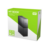 Produktbild för WD My Book WDBBGB0080HBK - hårddisk - 8 TB - USB 3.0