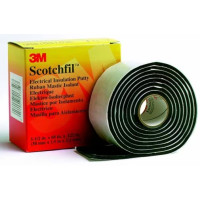 Produktbild för 3M 80610833727, Svart, Gummi, 575 V, 1524 m, 38 mm, 3,175 mm