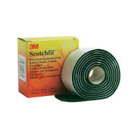 Produktbild för 3M 80610833727, Svart, Gummi, 575 V, 1524 m, 38 mm, 3,175 mm