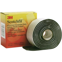 Produktbild för 3M 80610833727, Svart, Gummi, 575 V, 1524 m, 38 mm, 3,175 mm