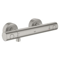 Produktbild för GROHE Grohtherm 1000 Cosmopolitan, Dusch, grafit, 1/2", Kera...