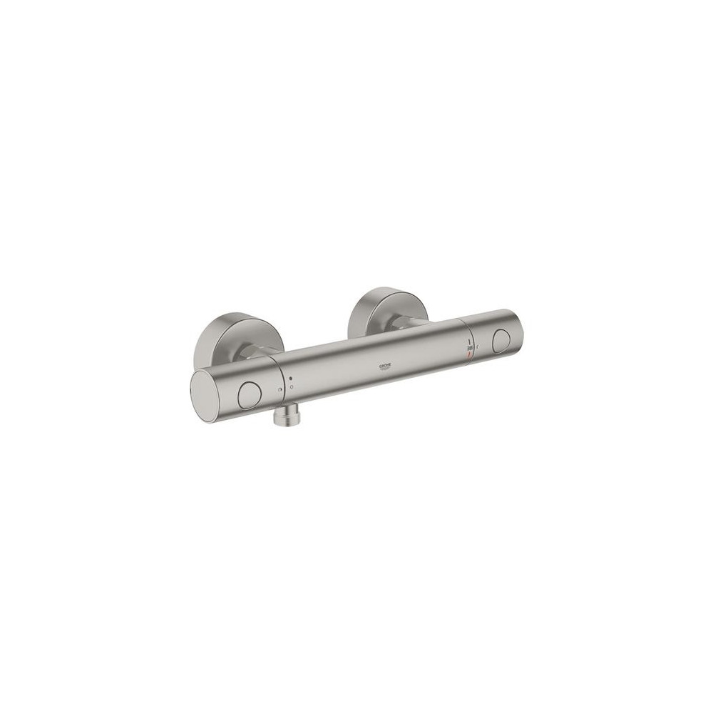 Produktbild för GROHE Grohtherm 1000 Cosmopolitan, Dusch, grafit, 1/2", Kera...