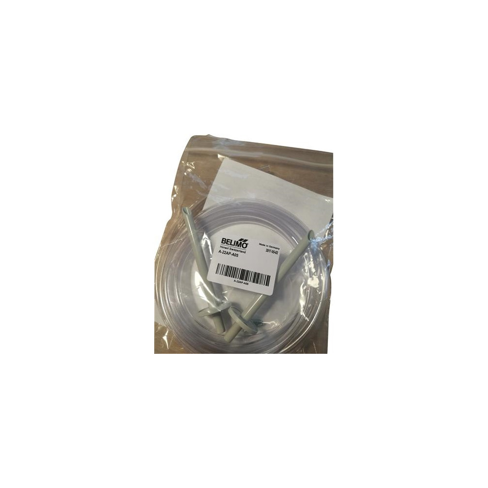 Produktbild för BELIMO slangsats för tryckvakt APS01 (2 m PVC-slang + 2 slan...