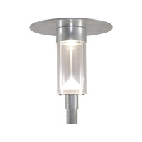 Produktbild för DeKaLED G5 parkarmatur f/Ø60mm stolpe galvaniserad LED DLM E...