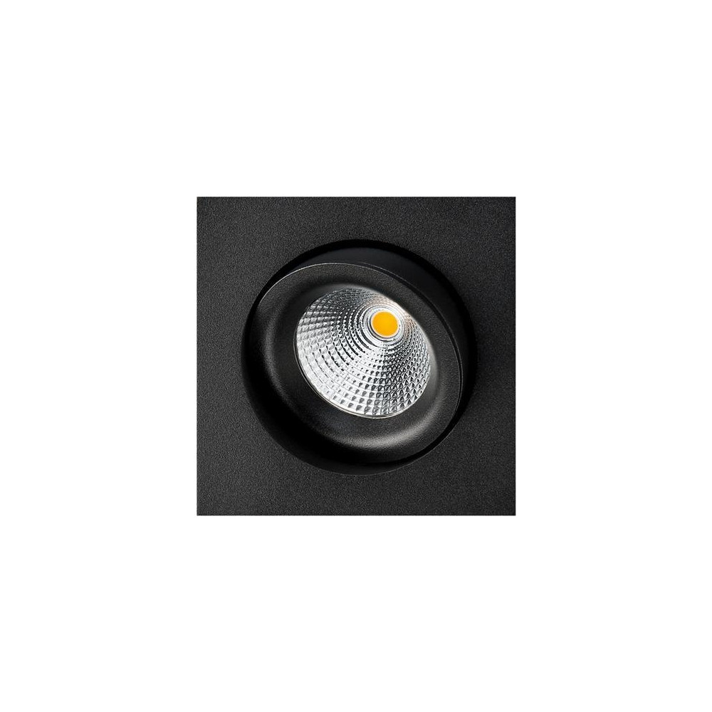 Produktbild för SG ARMATUREN Junistar Square Isosafe Dim Sort 6W